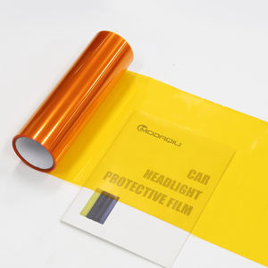 Película de <span class=keywords><strong>Vinilo</strong></span> Camaleón para Faros de Coche y Motocicleta, <span class=keywords><strong>Vinilo</strong></span> Adhesivo de PVC Naranja Amarillo, Película Protectora para Faros de Coche, Adhesivo que Cambia de Color - Product Image 5