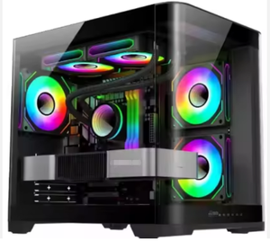 Boîtier <span class=keywords><strong>PC</strong></span> de <span class=keywords><strong>jeu</strong></span> ATX RGB de haute qualité 2026 le plus populaire avec ventilateurs RGB – Tour de châssis de <span class=keywords><strong>jeu</strong></span> de premier ordre - Product Image 5