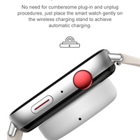 Reloj Inteligente Yawell Personalizado P93, Etiqueta Blanca de Fábrica, ODM, Forma Cuadrada, Cargador Inalámbrico, Monitor de Salud para Mujer y Hombre, Relojes Inteligentes