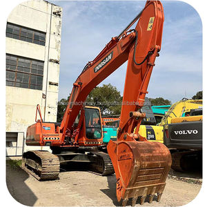 รถขุดตีนตะขาบ Doosan DH220LC-7 คุณภาพสูง ขนาด 22 ตัน มือสอง พร้อมเครื่องยนต์ เกียร์ ปั๊ม และ PLC - ราคาถูก - Product Image 1