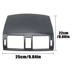 Auto Front Dashboard Centrum Airconditioning Outlet Vent Decoratieve Sticker Voor Toyota Corolla 2007 2008 2009 2010 2011 2012 2013