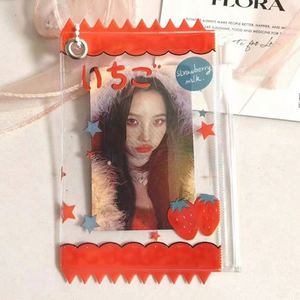Nouveau porte-carte photo en PVC personnalisé pour idoles Kpop avec porte-clés, album porte-carte photo avec film protecteur - Product Image 3