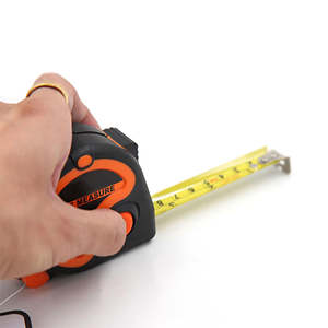 Bon marché, vente en gros, ruban à mesurer en acier caoutchouté anti-chute, ruban à mesurer rétractable portable avec logo personnalisé - Product Image 4