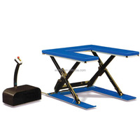 Équipement de levage à ciseaux à mécanisme fixe en forme de U Pompe hydraulique Table de levage à ciseaux électrique Plateforme