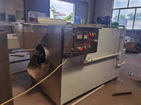 Machine professionnelle de torréfaction de fèves de cacao 120 kg/h, torréfacteur de noix et de graines de soja