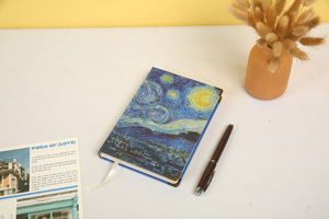 Carnet d'art impressionniste, carnet <span class=keywords><strong>de</strong></span> notes rétro littéraire, carnet épais à couverture rigide, carnet d'extrait, cadeau élégant - Product Image 2