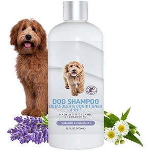 Ingrédients biologiques Shampooing <span class=keywords><strong>anti</strong></span>-démangeaisons <span class=keywords><strong>pour</strong></span> animaux de compagnie Shampooing <span class=keywords><strong>pour</strong></span> chiots et chiens 4 en 1 avec 4 parfums - Product Image 6