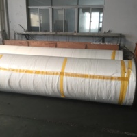 GRS Tissu pour dos de tapis à usage intensif Tissu plastique tissé Tissu en feuille d'aluminium laminé PP Tissu polypropylène tissé en rouleau