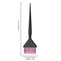 Pinceaux de teinture capillaire personnalisés en gros, applicateurs de couleur, kit de pinceaux pour la coloration des cheveux pour salon