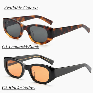 Gafas de Sol de Acetato de Diseño 2026, Gafas de Sol UV400 de Lujo para Mujer, Gafas de Sol Ovaladas Polarizadas para Hombre - Product Image 4