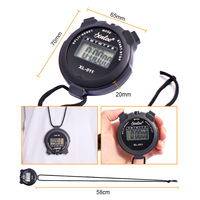Chronomètre portable B2B avec grand écran pour la natation, l'athlétisme, les entraîneurs, les professeurs de sport et les arbitres, avec sangle de cou