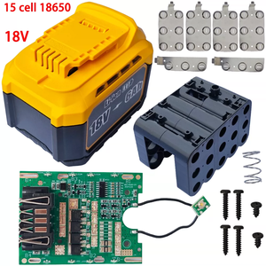 Kit de Batería de Litio DEWALT 18V 15 Celdas 18650 DCB209 - Product Image 1