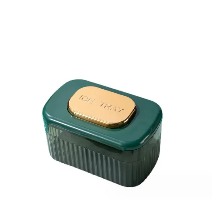 Summer Pet Ice Cube Making Mold Tray Bin mit Deckel deckel Ice Storage Box Container für Küchen bar Fruit Whisky heraus drücken