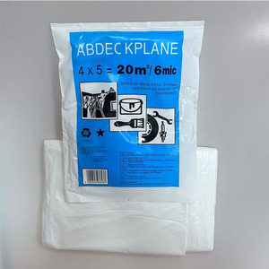 <span class=keywords><strong>Telo</strong></span> Protettivo Multiuso in Polietilene 4x5m, Pellicola Plastica per Riparazioni Domestiche, Pittura, Protezione Mobili, Imballaggio per Vendita al Dettaglio - Product Image 5