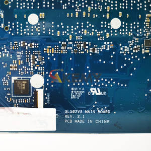 มาเธอร์บอร์ดแล็ปท็อป GL502VS สำหรับ ASUS ROG Strix GL502V เมนบอร์ดโน้ตบุ๊ก GL502VMK <span class=keywords><strong>GL502VM</strong></span> เครื่องทดสอบ CPU I7 I5 100% การจัดส่งที่รวดเร็ว - Product Image 6