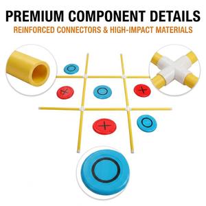 <span class=keywords><strong>Jeu</strong></span> <span class=keywords><strong>de</strong></span> Tic Tac Toe géant pour l'extérieur, <span class=keywords><strong>jeu</strong></span> <span class=keywords><strong>de</strong></span> pelouse, <span class=keywords><strong>jeu</strong></span> <span class=keywords><strong>de</strong></span> jardin, <span class=keywords><strong>jeu</strong></span> familial, <span class=keywords><strong>jeu</strong></span> <span class=keywords><strong>de</strong></span> société grandeur nature, divertissement pour les fêtes, puzzles amusants - Product Image 3
