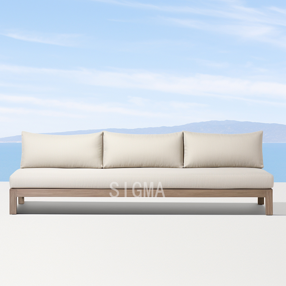 2023 New Design Patio Teak Furniture Set Sectional Garden Furniture Outdoor