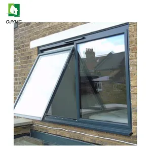 Mới nhất hiện Đại Duy nhất Hàng Đầu Treo nhôm nhiệt phá vỡ chống trộm Windows Swing Đôi Treo Cửa Sổ thép không gỉ màn hình lưới - Product Image 1