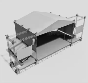 Xách tay tổ chức sự kiện giai đoạn nhôm sân khấu cho buổi hòa nhạc sự kiện 1.22*1.22m 1*2m ngoài trời hiệu suất sân khấu nền tảng - Product Image 2