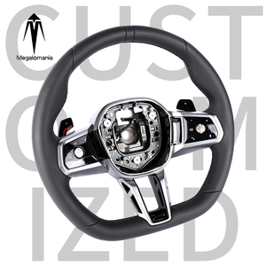 Volante deportivo Lenkrad Volant de cuero ID8 M para BMW F82 M4M3 X3 G01 G12 F10 F30 F20 F01F07 F32 G20 G30 G80 G05 G11 G01 <span class=keywords><strong>X2</strong></span> - Product Image 1