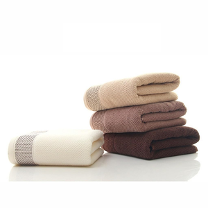 Luxury 100% Cotton Quick-Dry Soft Super Absorbent Adult Woven Rectangle <b>Bath</b> <b>Towels</b> <b>Set</b> 10 <b>Towels</b> - Product Image 2