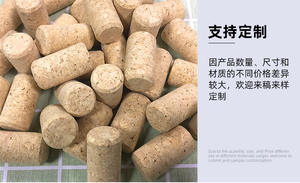 TIANLEICORK 7/8 \ "X 1 3/4 \" <span class=keywords><strong>Bouchon</strong></span> de liège de bouteille de vin en plastique ABS micro droit avec <span class=keywords><strong>bouchon</strong></span> à vis et fermetures faciles - Product Image 3