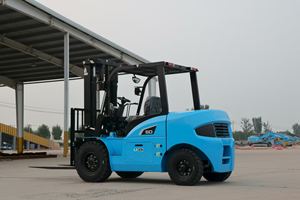 מחיר מפעל מלגזה HELI 5000 ק\\\"ג מלגזה ליתיום מלגזה חשמלית כבדה עם משקל נגד למחסן - Product Image 4