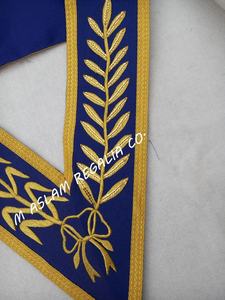 Bullion <b>Wire</b> <b>Craft</b> Grand Rank Full Dress Collar | Hand Embroidered <b>Craft</b> Dress Collars | Watermark Ribbon Collar - Product Image 4