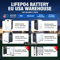 Pack de batteries au lithium solaire Docan Lifepo4 12V/24V/36V/48V pour camping-car, voiturette de golf, système de stockage d'énergie domestique, pack de batteries au lithium-ion