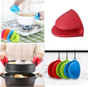 Maniques de cuisine en silicone de haute qualité, résistantes à la chaleur, pour la cuisson - Product Image 5