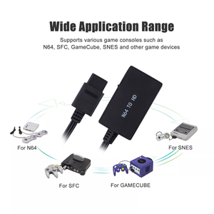 Convertisseur HDM1 N64 à faible latence pour PAL/NTSC, idéal pour les entreprises de jeux rétro - Product Image 2