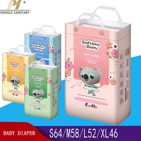 Best-seller Vente en gros Couches bébé jetables Sleepy choyer Couches douces et respirantes Option pour les nouveaux parents