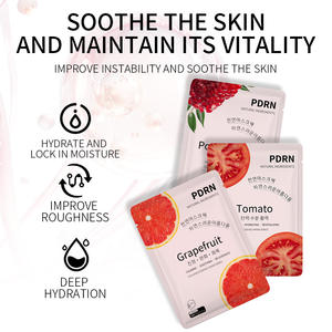 Masque facial hydratant et éclaircissant anti-rides à l'acide hyaluronique, au collagène, à l'ADN de saumon et à la vitamine C, Guangdong Chine - Product Image 2