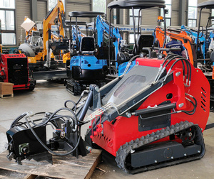 Nouvelle Version 2025 V1000 – Mini-chargeuse compacte sur roues, efficace et polyvalente, avec chenilles pour l'agriculture, moteur inclus - Product Image 5