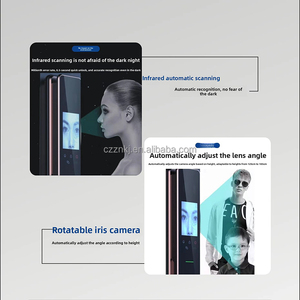 <span class=keywords><strong>Iris</strong></span> Máy quét khóa mắt với hệ thống khóa thông minh vân tay mật khẩu TM thẻ chìa khóa cho cửa gỗ an ninh cửa - Product Image 5