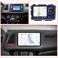 Radio Mobil Penhui 16+512GB Crystal Sound 850 Android 14 untuk Honda XRV VEZEL 2013-2018 Layar Multimedia DVD Player 9.5 Inch