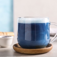 Poudre de fleur de pois papillon biologique de marque privée en vente chaude Matcha bleu dans divers emballages bouteille boîte en vrac sachet tasse