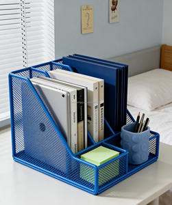 Étagère à livres multifonctionnelle en métal de haute qualité à prix avantageux pour bibliothèque, école, bureau, appartement, maison - Product Image 5