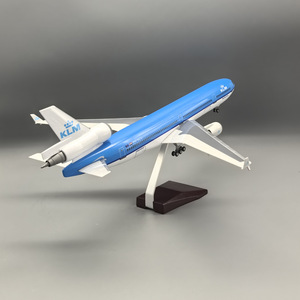 47cm 1/130 MD-11 klm hãng hàng không nhựa Diecast mô hình máy bay hiển thị sưu tập với thiết bị hạ cánh - Product Image 3