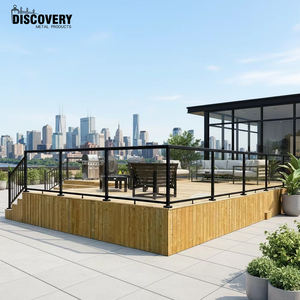 מעקות אלומיניום חיצוניים מודרניים, עמידים בפני חלודה וקרינת UV, בעלי תחזוקה נמוכה, לבטיחות פנים וחוץ. - Product Image 2