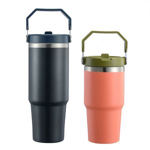 Factory Direct Stainless Steel 20oz 30OZ Outdoor New Style Vacuum <b>Flask</b> Legendary Classic Water <b>Bottle</b> with Handle - Product Image 1