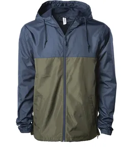 High Quality Rain Windbreaker <strong>Jacket</strong> Men Sport <strong>Light</strong> Weight <strong>Waterproof</strong> Hooded Oem Windbreaker <strong>Jacket</strong> - Product Image 3