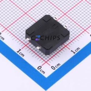 TS127TP 250gf 009 Tactile Switch SMD-4P,12x12mm Switch Single Pole Single Throw 2.5N Vertical Mount 12mm - Product Image 2