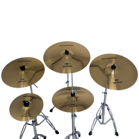 Brass Cymbals Set High Quality Practice Cymbal Set for Drum Kits
