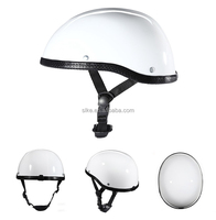 Casques de moto SLKE rose rouge blanc Daytona demi-casque scooter électrique vélo électrique
