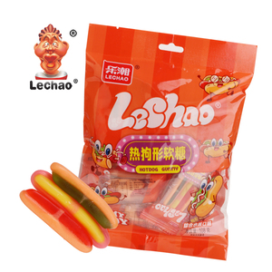 Servicio OEM de Fábrica, Dulces al por Mayor, Golosinas Halal, Caramelos de Gelatina con Sabor a Hot Dog, Gomitas en Venta - Product Image 2