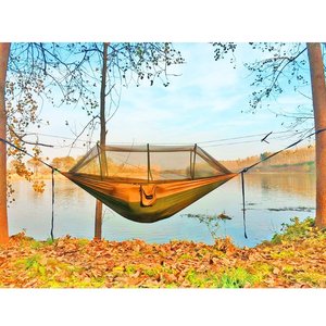 Amaca da campeggio extra large e leggera con zanzariera - Product Image 2