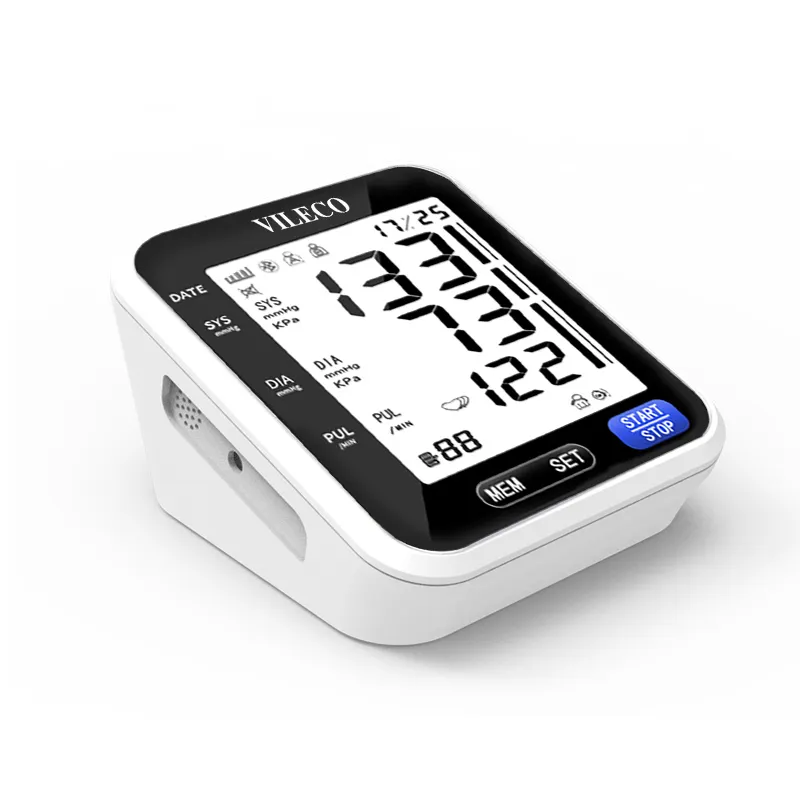 Wholesale sale of tensimeter digital blood pressure machine heart rate test arm blood pressure monitor