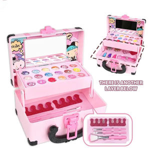 Ewest irirls reretend lay uitcase lay osmético ther Oy rrincess iift Set uitcase Cosmético keakeup it - Product Image 3