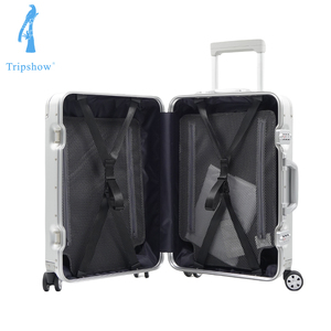 2025 tất cả nhôm hành lý chất lượng cao khung hợp kim nhôm 360 độ bánh xe hỗ trợ ODM và OEM mang theo hành lý - Product Image 5